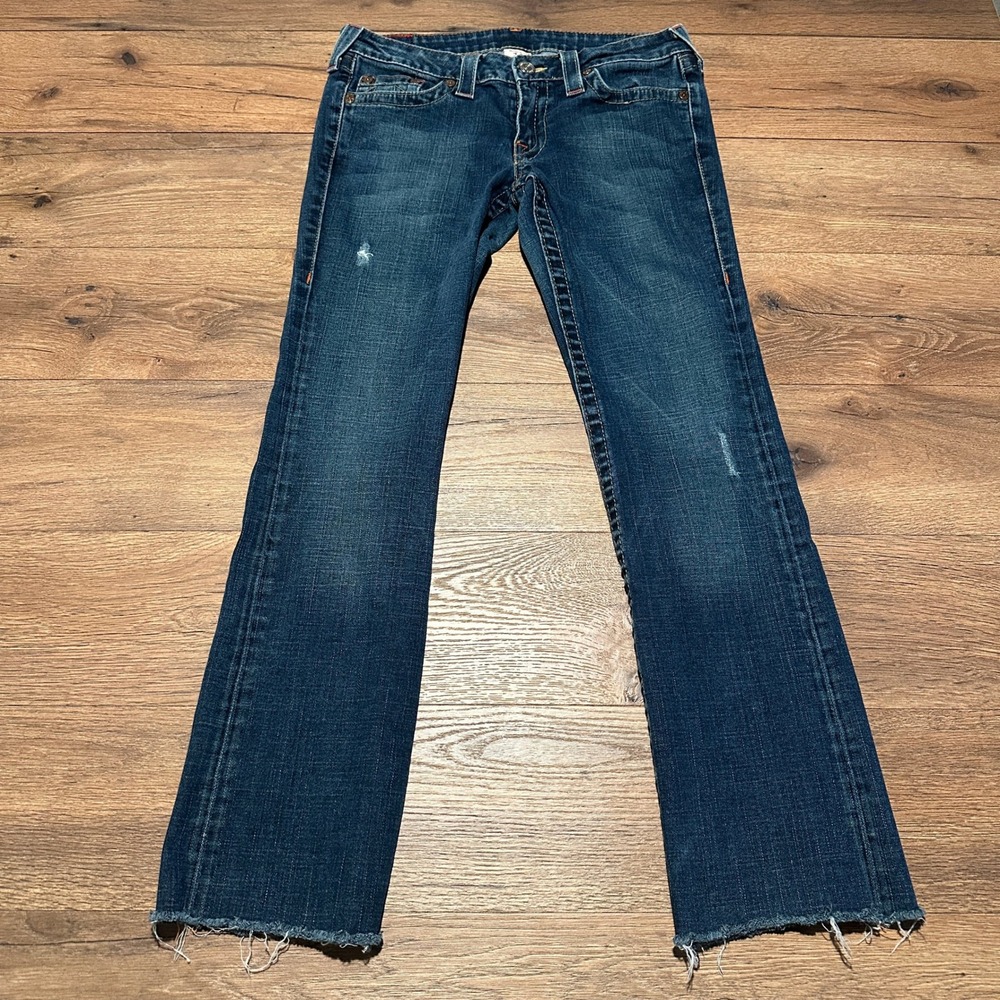 True Religion‎ Blue Bootcut Jeans Women Size 30